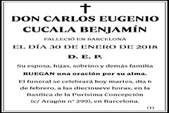 Carlos Eugenio Cucala Benjamín